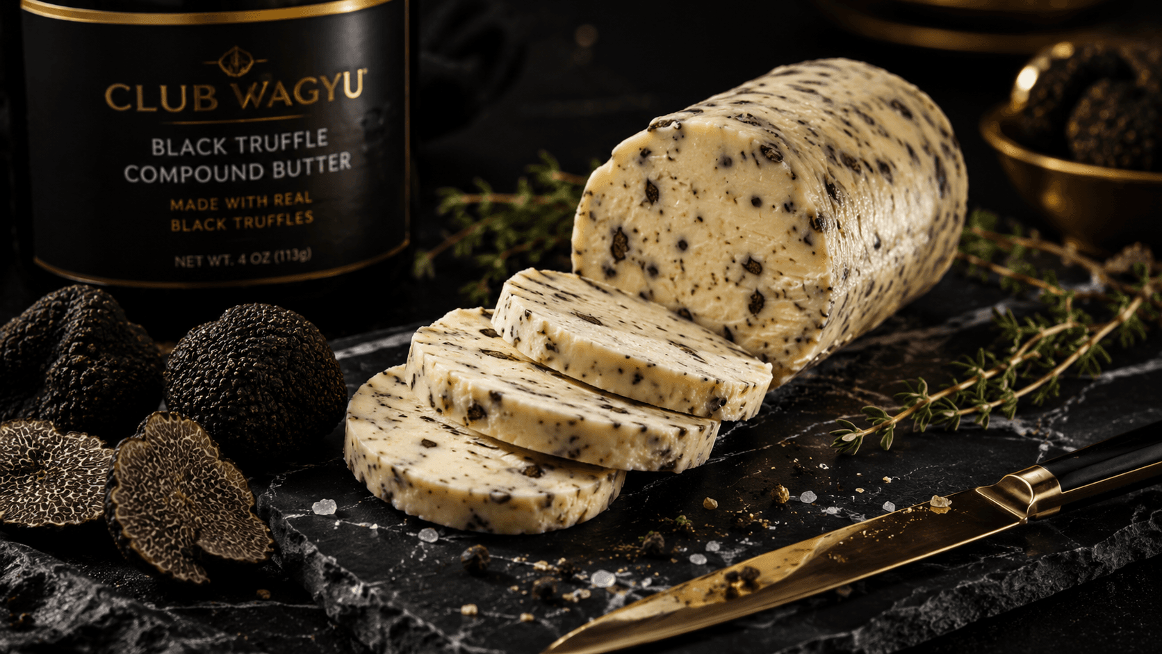 Black Truffle Compound Butter