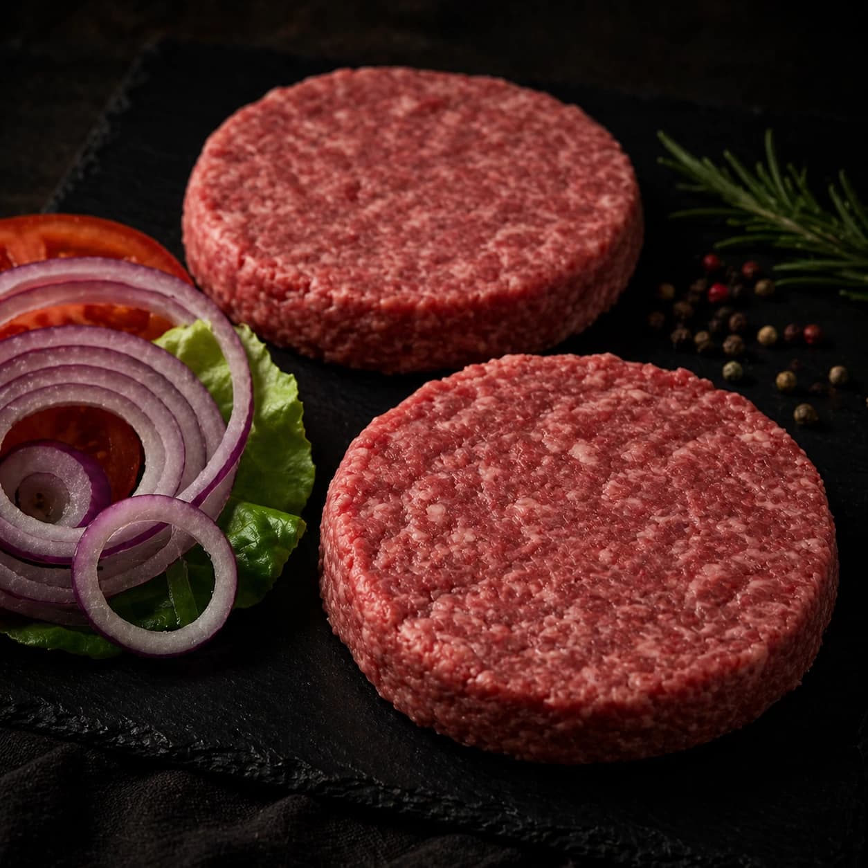 2 (8 oz) Wagyu Ground beef patties, one-pound package