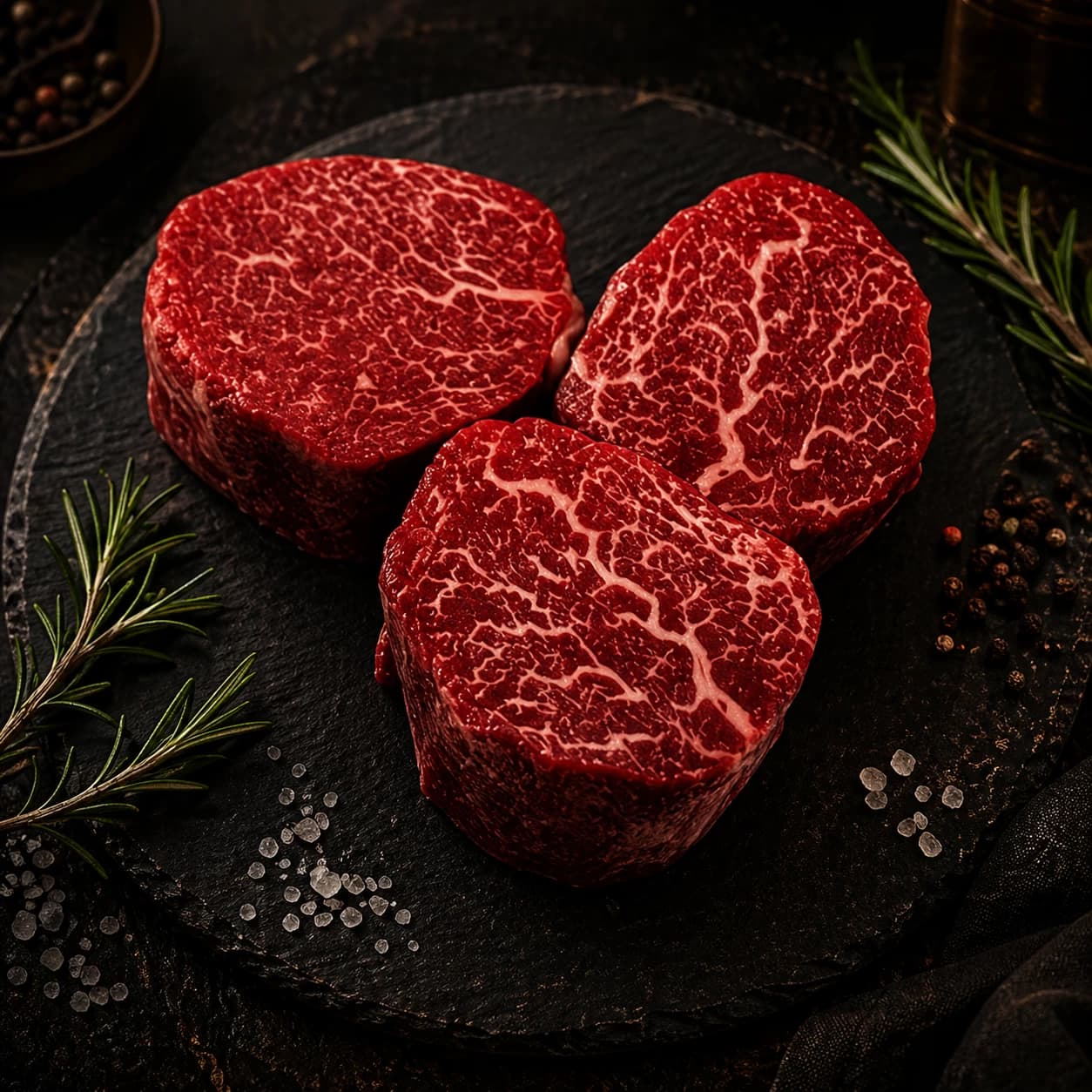 8 oz USDA (HAND SELECTED-UPPER) PRIME BLACK ANGUS CC FILET MIGNON